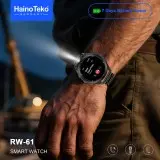 HAINO TEKO RW-61 , Meilleur Prix Tunisie , Montre Smartwatch , Appel , Bluetooth , 3 ceintures, connectée
