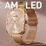 HAINO TEKO 22 Mini tunisie , Meilleur Prix Tunisie , Montre Smartwatch , Appel Bluetooth , Rose gold , montre connectée femme