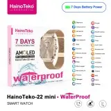 HAINO TEKO 22 Mini tunisie , Meilleur Prix Tunisie , Montre Smartwatch , Appel Bluetooth , Rose gold , montre connectée femme