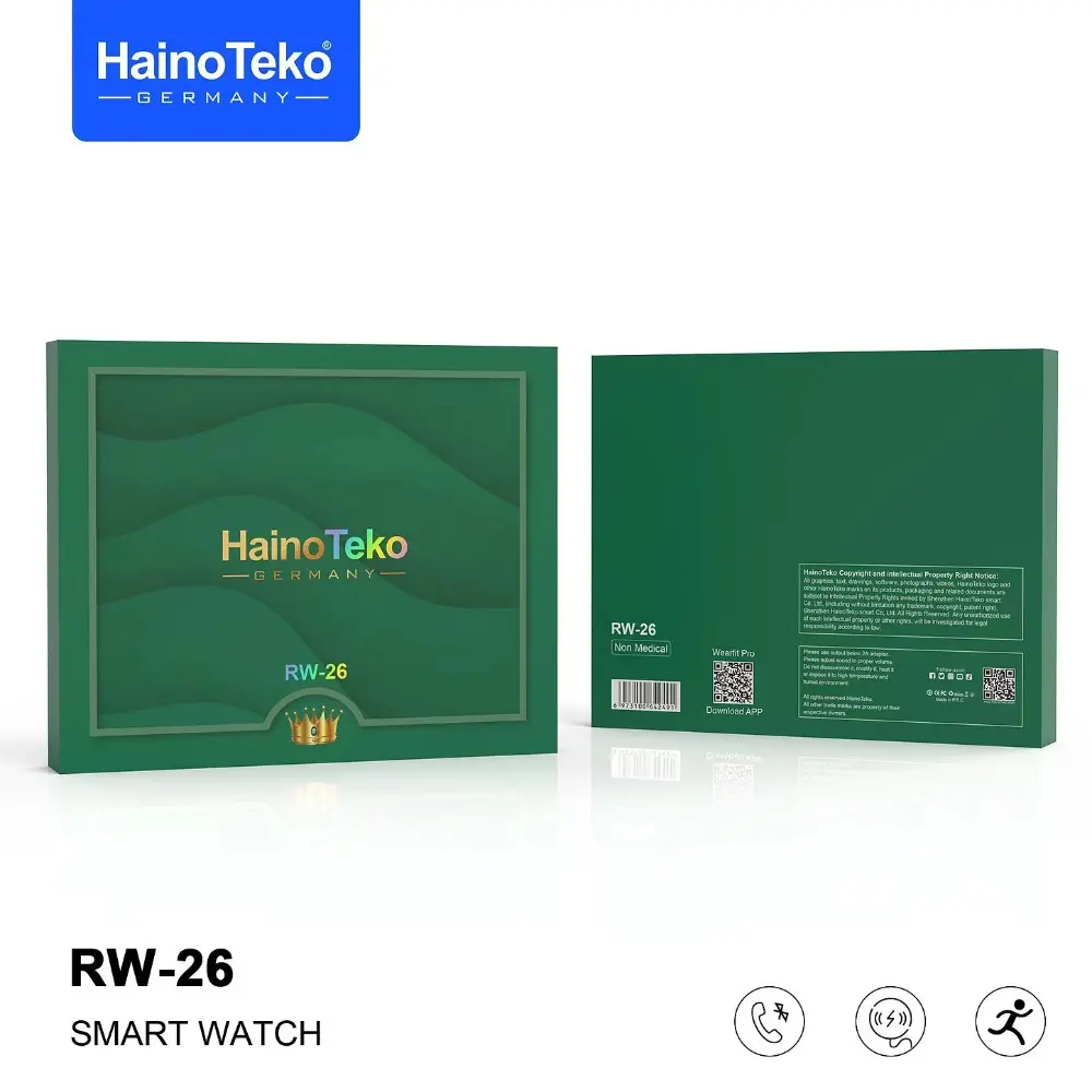 HAINO TEKO RW-26 , Meilleur Prix Tunisie , Montre Smartwatch , Appel , Bluetooth , bracelet, connectée