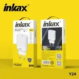 charge rapide tunisie, charge fast tunisie, charge type c tunisie, Chargeur Rapide INKAX Y24 20W Samsung iPhone Infinix Redmi