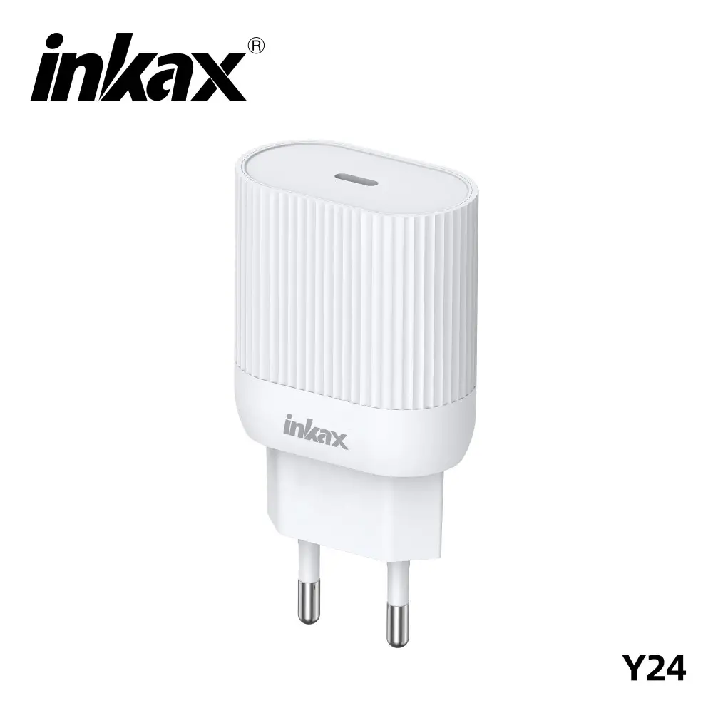 charge rapide tunisie, charge fast tunisie, charge type c tunisie, Chargeur Rapide INKAX Y24 20W Samsung iPhone Infinix Redmi