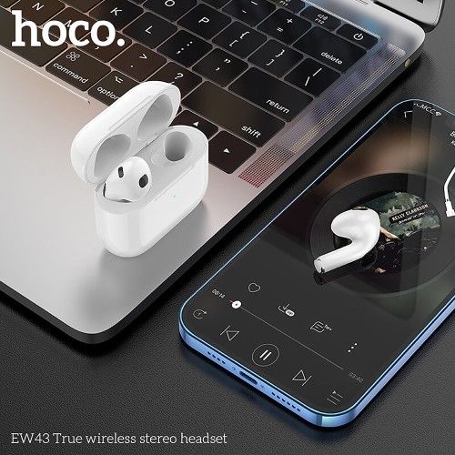 Écouteur Bluetooth Sans fil HOCO EW43 - Airpods Tunisie Écouteur Bluetooth Sans fil HOCO EW43 - Airpods Tunisie