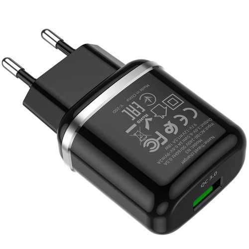 Chargeur Fast QC3 HOCO 18W N3 Tunisie meilleur prix Chargeur Fast QC3 HOCO 18W N3 Tunisie meilleur prix