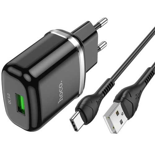 Chargeur Fast QC3 HOCO 18W N3 Tunisie meilleur prix Chargeur Fast QC3 HOCO 18W N3 Tunisie meilleur prix