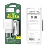 Chargeur HOCO 2.4A C73A iPhone Tunisie meilleur prix