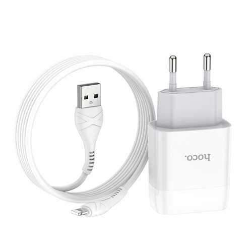 Chargeur HOCO 2.4A C73A iPhone Tunisie meilleur prix Chargeur HOCO 2.4A C73A iPhone Tunisie meilleur prix