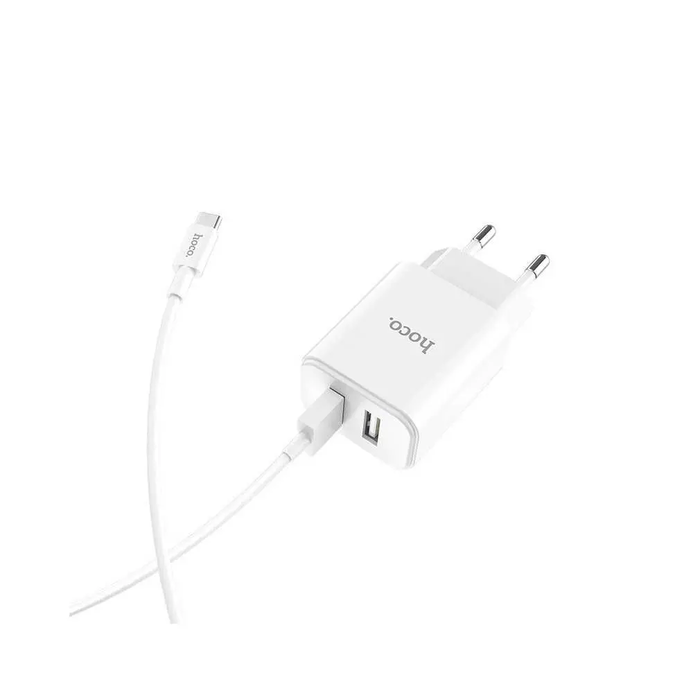 Chargeur HOCO 2.1A C62A Type C Tunisie meilleur prix