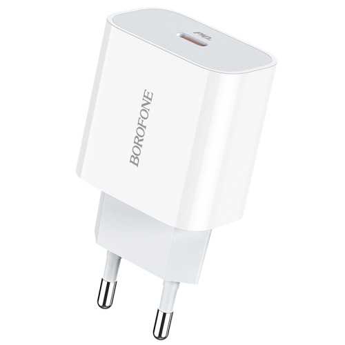 Tête chargeur Fast PD Charge BOROFONE 20W BA38A Tunisie meilleur prix Tête chargeur Fast PD Charge BOROFONE 20W BA38A Tunisie meilleur prix