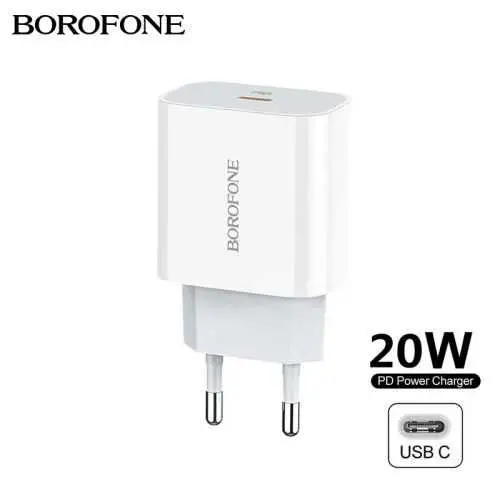 Tête chargeur Fast PD Charge BOROFONE 20W BA38A Tunisie meilleur prix 2