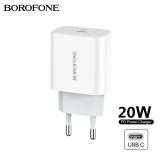 Tête chargeur Fast PD Charge BOROFONE 20W BA38A Tunisie meilleur prix