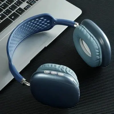 Casque Sans Fil P9 Bluetooth Bleu Tunisie 2
