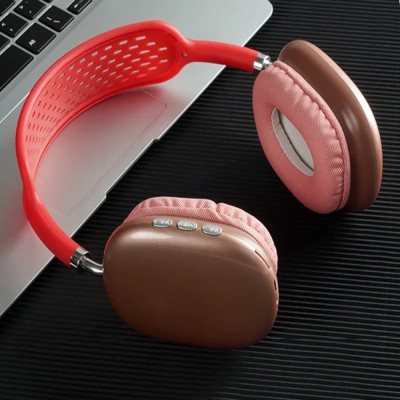 Casque Sans Fil P9 Bluetooth Rouge Tunisie Casque Sans Fil P9 Bluetooth Rouge Tunisie