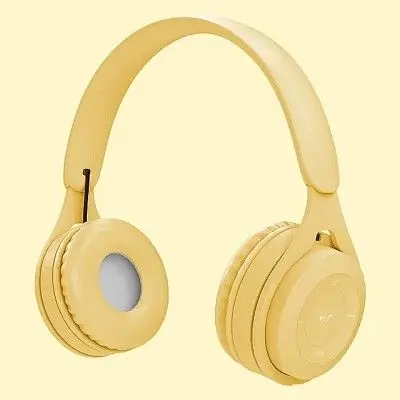 Casque Sans Fil Y08 Bluetooth Jaune Tunisie
