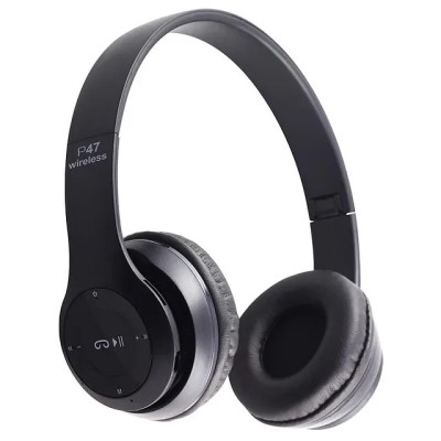 Casque Sans Fil P47 Bluetooth Noir Tunisie Casque Sans Fil P47 Bluetooth Noir Tunisie