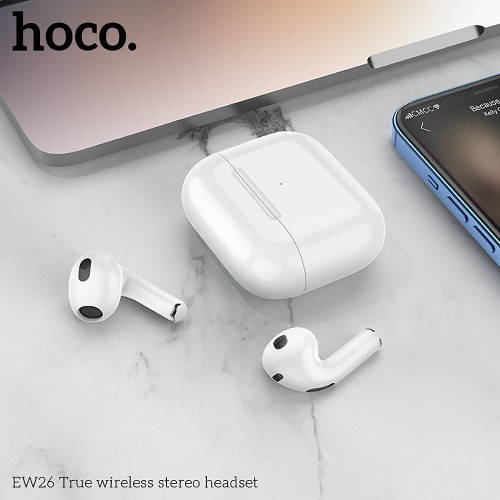 Écouteur Bluetooth Sans fil HOCO EW26 - Airpods Tunisie Écouteur Bluetooth Sans fil HOCO EW26 - Airpods Tunisie