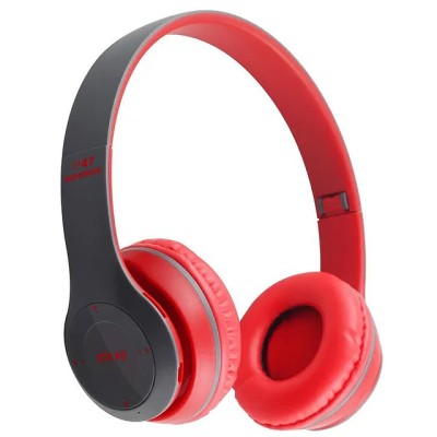 Casque Sans Fil P47 Bluetooth Rouge Tunisie Casque Sans Fil P47 Bluetooth Rouge Tunisie