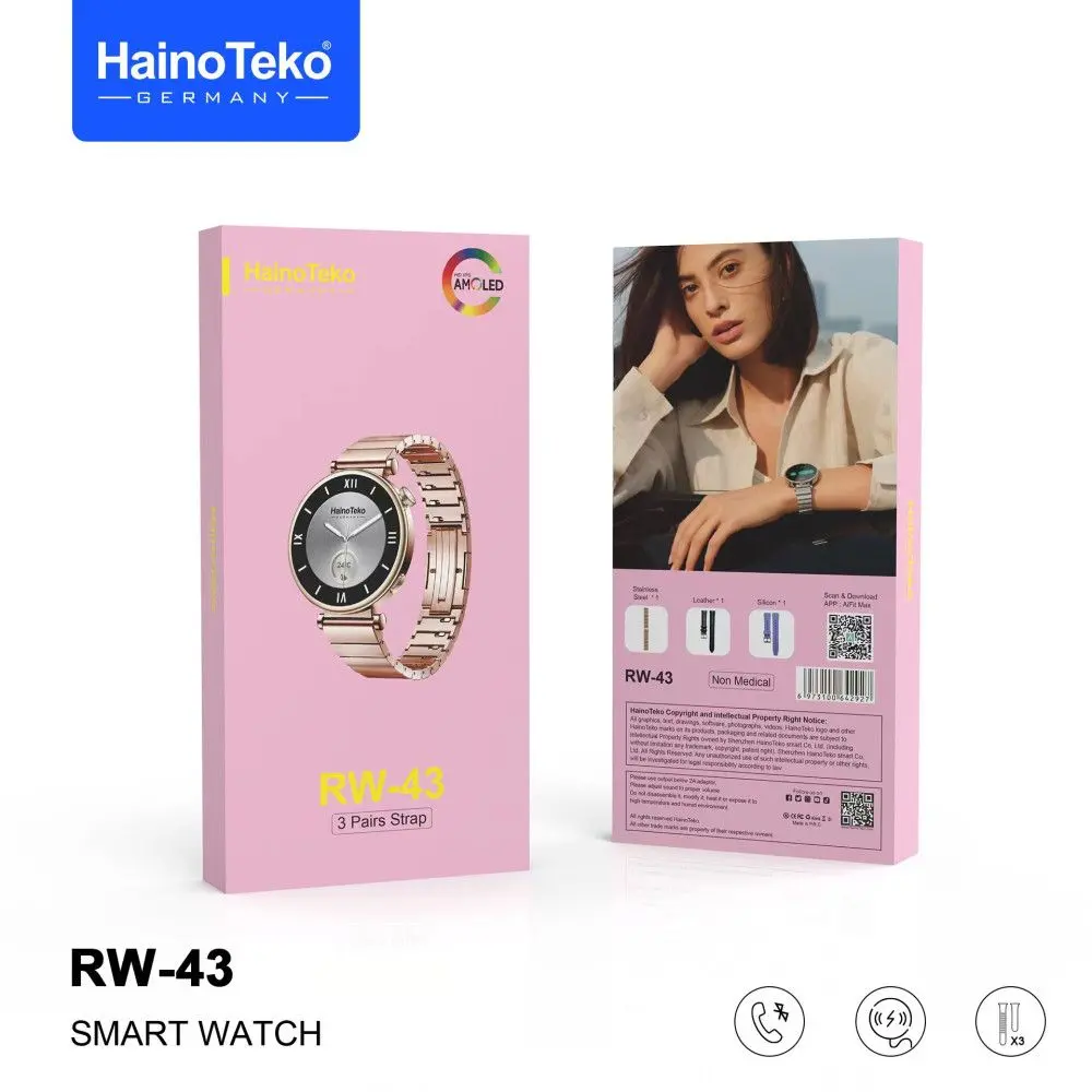 Smartwatch HAINOTEKO RW43 GT4 meilleur Prix tunisie femme
