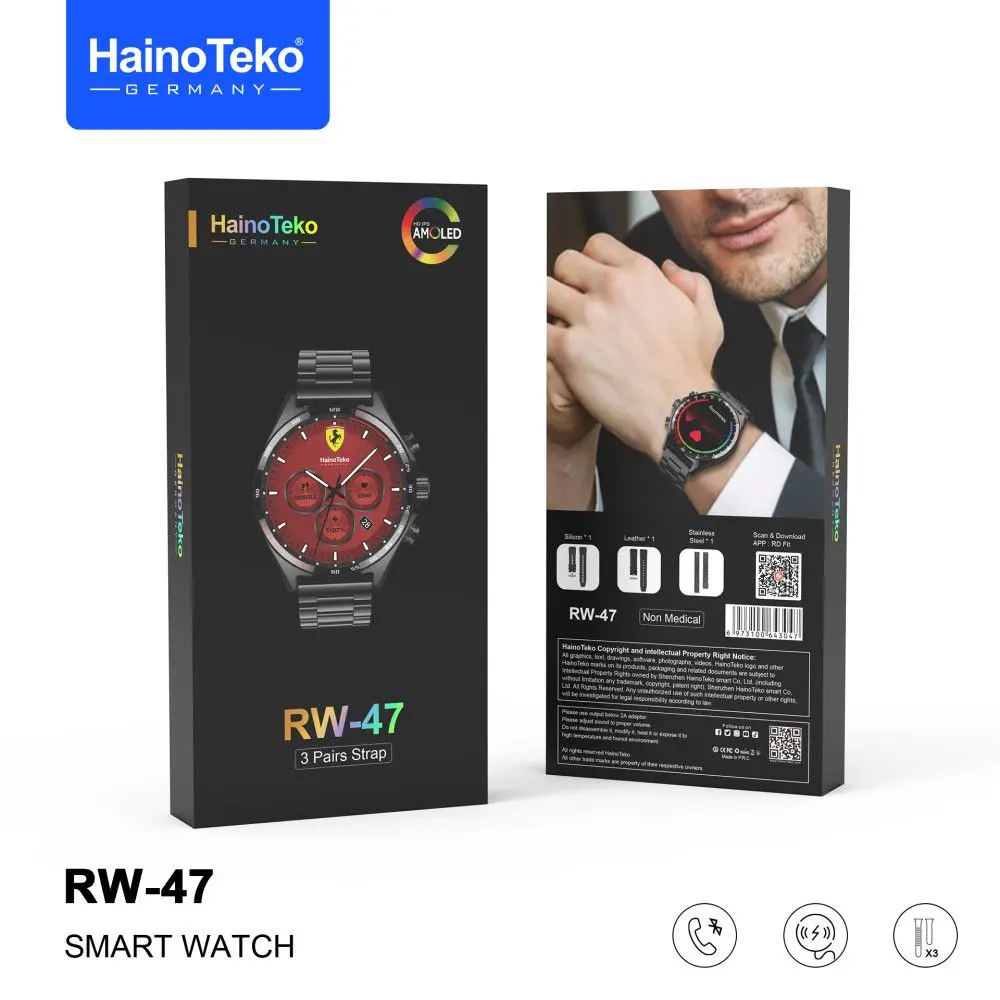 Montre Connectée smart watch HAINO TEKO RW 47 Tunisie meilleur prix