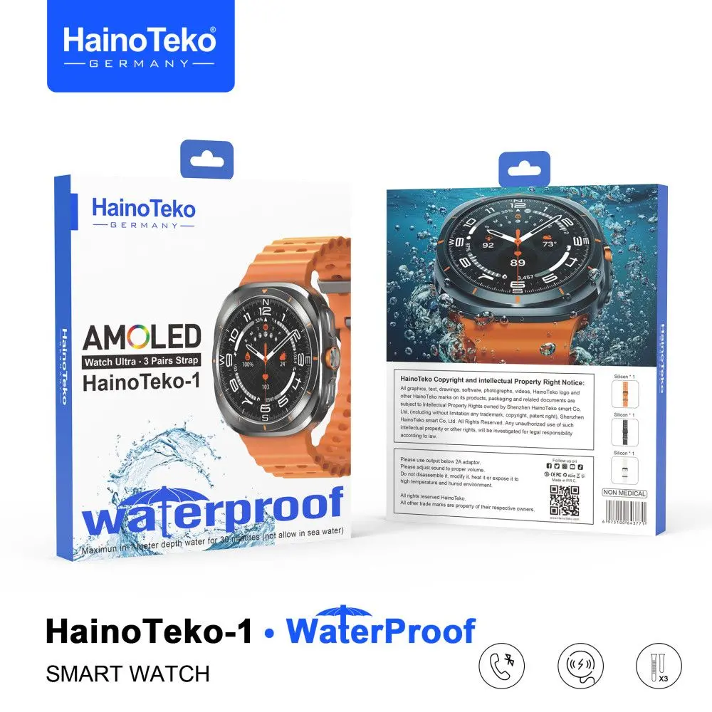 Montre Connectée HAINO TEKO 1 Waterproof Prix Tunisie
