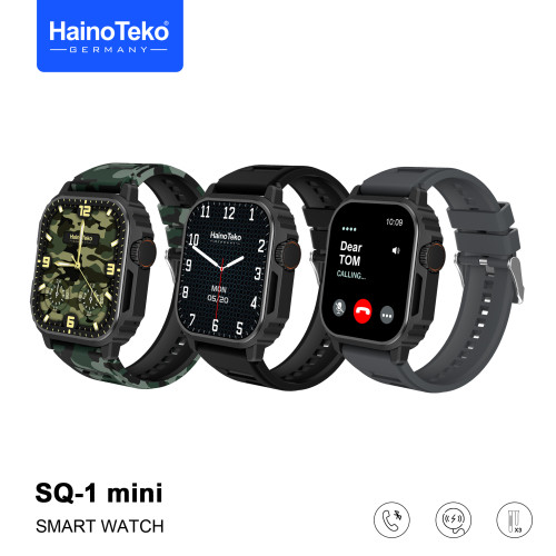 Montre Connectée HAINO TEKO SQ-1 Mini , Meilleur Prix Tunisie , Smart watch , Appel , Bluetooth , 3 ceintures Montre Connectée HAINO TEKO SQ-1 Mini , Meilleur Prix Tunisie , Smart watch , Appel , Bluetooth , 3 ceintures