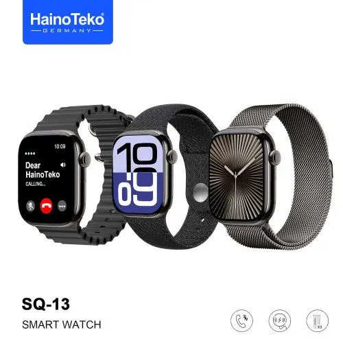 HAINO TEKO SQ-13 , Meilleur Prix Tunisie , Montre Smartwatch , Appel , Bluetooth , 3 ceintures, connectée 2
