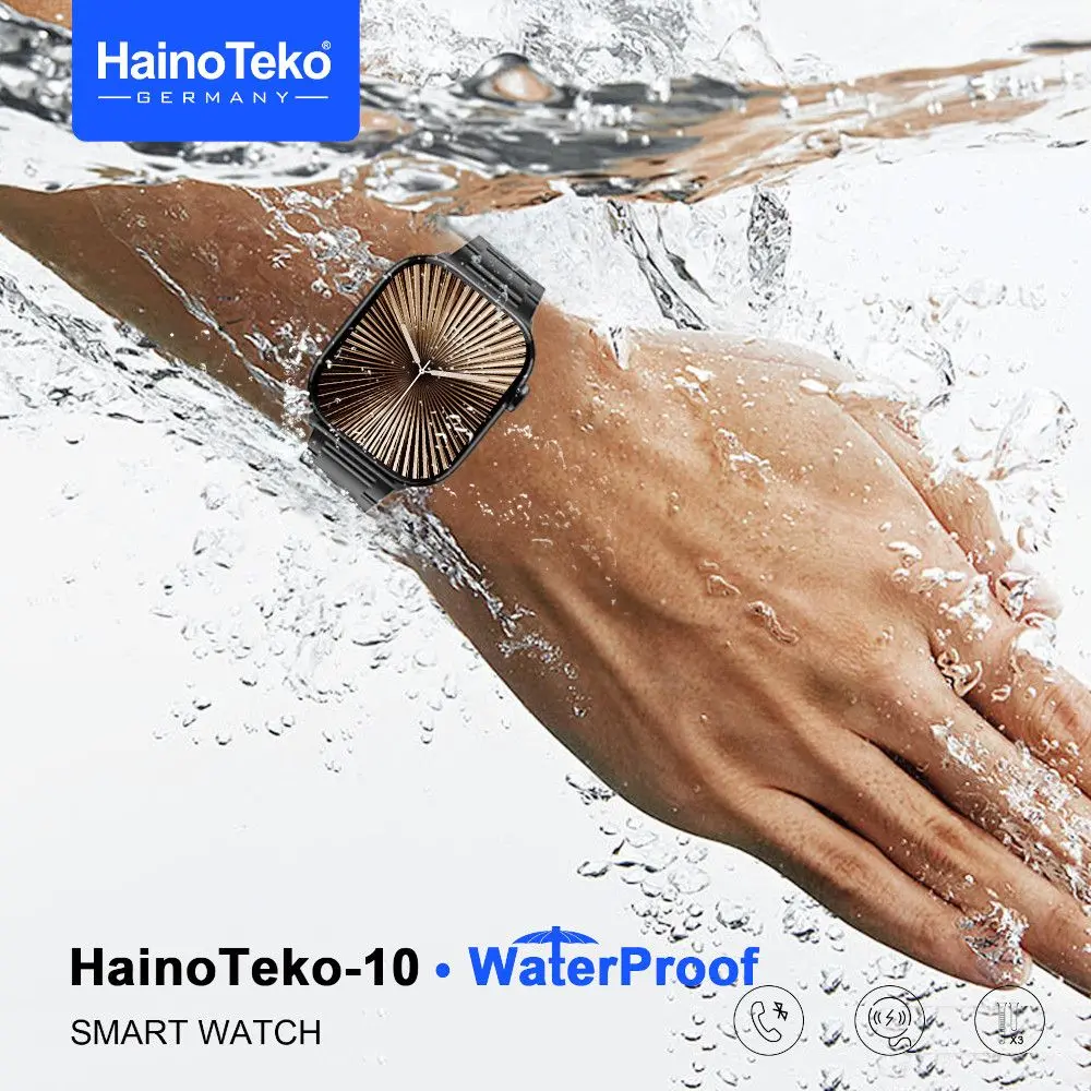 Montre Connectée HAINO TEKO 10 Waterproof , Meilleur Prix Tunisie , Smartwatch , Appel , Bluetooth, étanche, waterproof