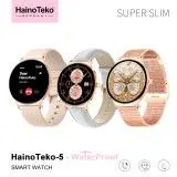 Montre Connectée HAINO TEKO 5 , Meilleur Prix Tunisie , Smartwatch , Appel , femme, étanche, waterproof, rose gold