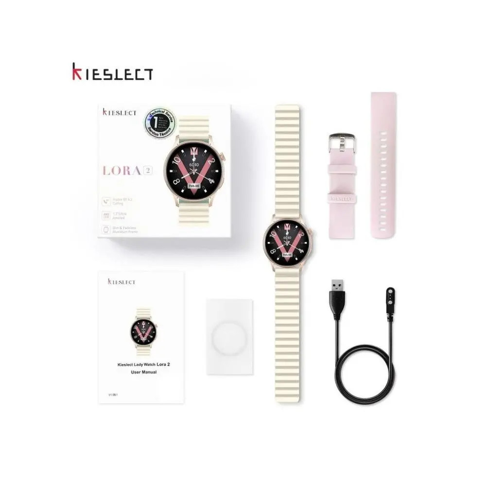 Kieslect Lora 2 femme Smartwatch montre connectée appel Bluetooth meilleur prix tunisie