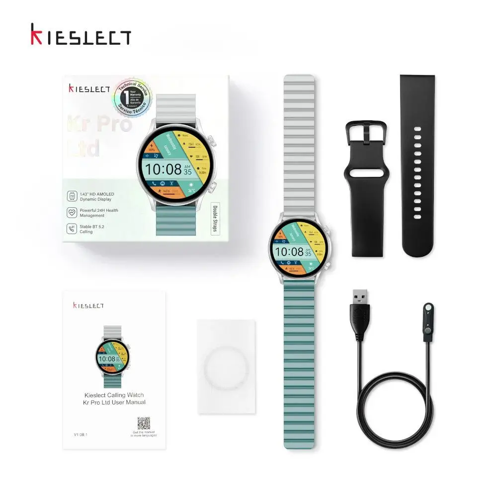 Kieslect KR PRO Ltd Smartwatch montre connectée appel Bluetooth meilleur prix tunisie