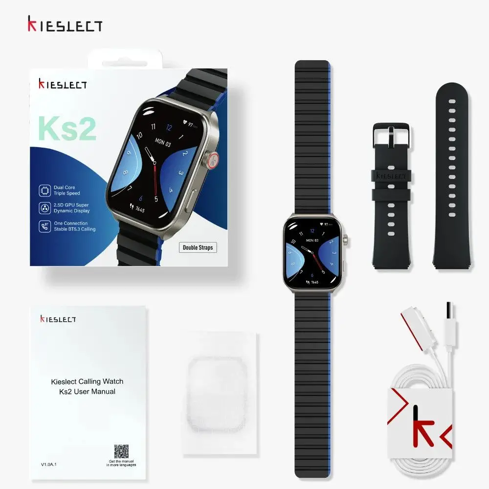 Kieslect KS2 Smartwatch montre connectée appel Bluetooth meilleur prix tunisie