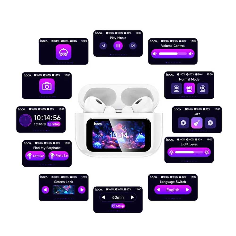 bluetooth, écouteur sans fil, kit airpods, meilleur prix, tunisie, airpods HOCO pas cher, EW72