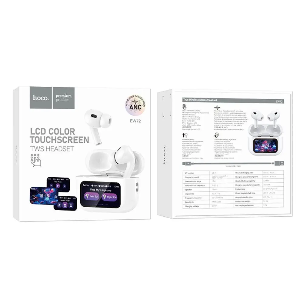 bluetooth, écouteur sans fil, kit airpods, meilleur prix, tunisie, airpods HOCO pas cher, EW72