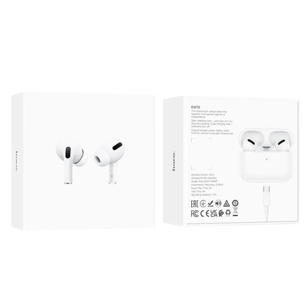 kit Bluetooth Hoco EW75 ANC Tunisie écouteur AirPods pas cher meilleur prix