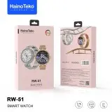 Montre Connectée HAINO TEKO RW-51 Gold meilleur prix tunisie bluetooth smartwatch pas cher